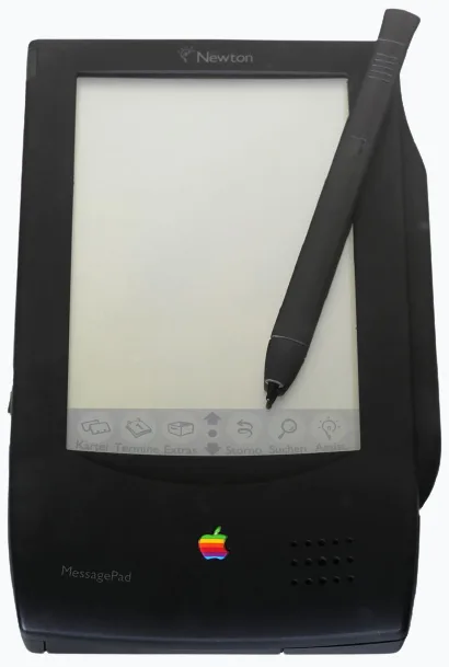 Apple Newton MessagePad with stylus